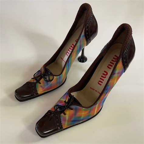 miu miu shoes vintage|Miu Miu heels.